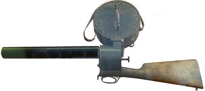 Photographic gun: One of Marey’s photographic guns.