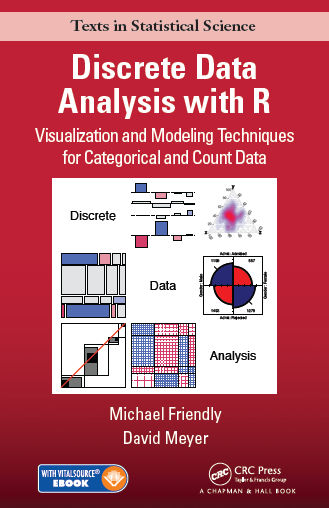 Discrete Data Analysis with R book cover